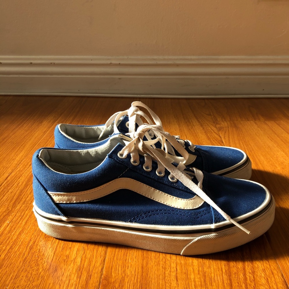 VANS Old Skool US Women’s 8 Blue - Picture 5 of 7